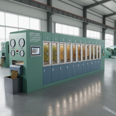 Sürdürülebilir Üretim Ekolojik Bilinçli Tasarım 14 Aşamalı Mikrodalga Kurutma Makinesi Pulp Deniz Yiyecekleri