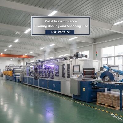 Güvenilir Performans Precision Mühendislik Zemin Kaplama Ve Annealing Line PVC WPC LVT için