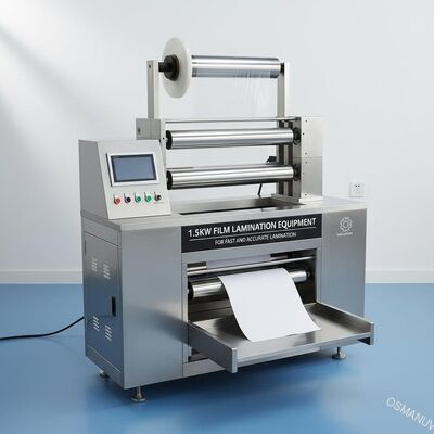 1Hızlı ve hassas laminasyon için.5KW film laminasyon ekipmanları