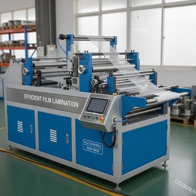 PLC kontrolü ile verimli film laminasyon ekipmanları 380V 50HZ