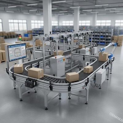 Otomatik işletimli Yüksek Hızlı Çok yönlü Kemer Taşıyıcı Sistemi