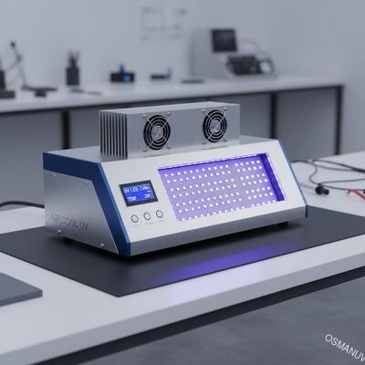 Uzun ömürlü hava soğutma ultraviyole LED kurulama makinesi