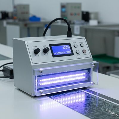 Endüstriyel için manuel kontrolü olan Yüksek Hızlı UV LED Sıfırlama Sistemi