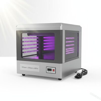 5mm Derinlik Ultraviyole LED Düzeltme Makinesi 300mm*300mm*400mm AC220V güç kaynağı için