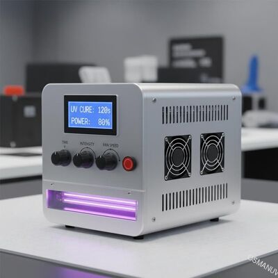 Alüminyum alaşımı için El kontrolü Hava Soğutma UV LED Düzeltme Makinesi