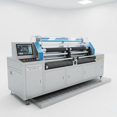 Roller Roller Delivery LED UV Embossing Machine with 1-10m/min Hız ve Üretim