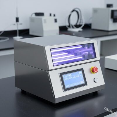 PLC Kontrolü Paslanmaz Çelik UV Düzeltme Makinesi AC220V 50HZ Güç kaynağı için 365nm UV Lambasıyla