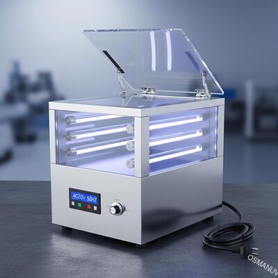 AC220V 50HZ Güç kaynağı Paslanmaz Çelik Ürünleri için UV Sertleştirme Makinesi