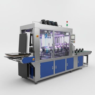 Karton, cam, levha, akrilik için rulo kaplama ekipmanları ile rulo üretim makinesi