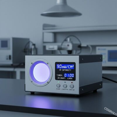 90mw/cm2 UV Yoğunluk Kaynağı, Endüstriyel için Zamanlayıcı Kontrol Doğruluğu ±1min