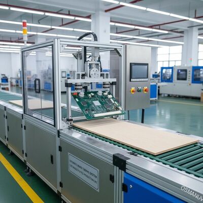 Otomatik Tahta Dönüştürme Makinesi. Tam üretim hattı bileşimi için özelleştirilebilir PCB Ahşap Panel Flip Ekipmanı.