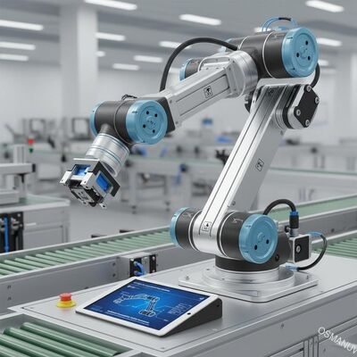 Çok Eksenli Özelleştirilebilir Robotik Manipülatör.