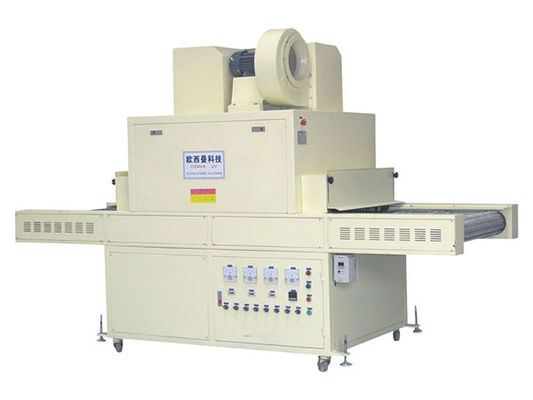 6.8KW W550mm Konveyör Bant UV Kürleme Makinesi Hava Soğutma Sistemi