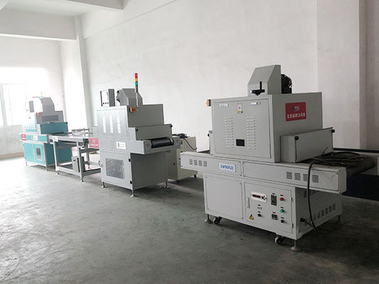 W300mm Işık dalgası UV Işınlama Makinesi / UV Kürleme Makinesi 10m / dak