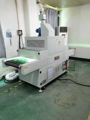 ISO9001 Isı Dağılımı Hafif Konveyör UV Kürleme Makinesi 380V 50HZ