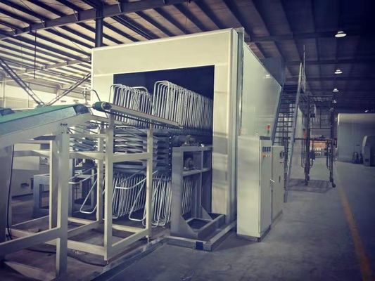 OMRON Elektrikli Gözlü 30m Katlı Kuru Hat UV Kaplama Makinesi