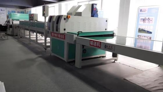 Kalınlık Koruyucu UV Kaplama Makinesi / Uv Kürleme Makinesi W1300mm 6mm