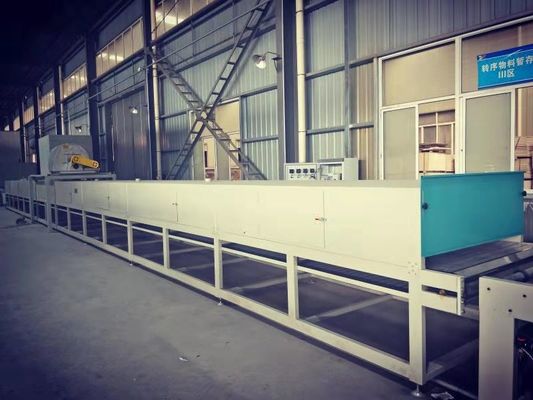 ISO9001 8KW Doğal Gaz Kızılötesi Kurutma Makinesi