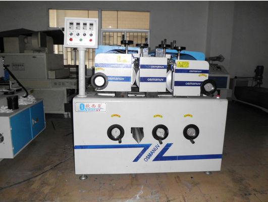 Siemens Motorlu 9KW 850mm Yükseklik Ahşap Uv Rulo Kaplama Makinesi