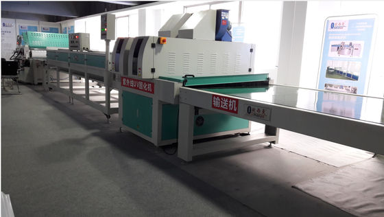 1.5mm Çelik Levha 2.2KW Konveyör Dijital Nokta Uv Ters Rulo Kaplayıcı