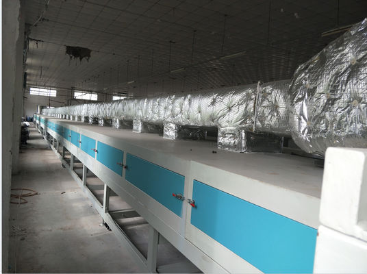 ISO9001 8KW Doğal Gaz Kızılötesi Kurutma Makinesi