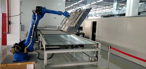 UV Sprey Kaplama Konveyör Sistemli Otomatik Boşaltma Makinesi Uzunluğu 1800mm