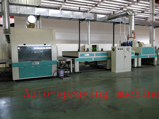 UV Sprey Kaplama Konveyör Sistemli Otomatik Boşaltma Makinesi Uzunluğu 1800mm