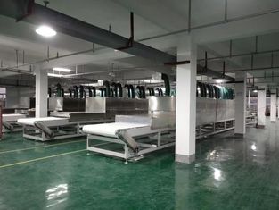 Endüstriyel 10m/Min Mikrodalga Kurutma Makinesi 380V Box Board veya Lunch Box için
