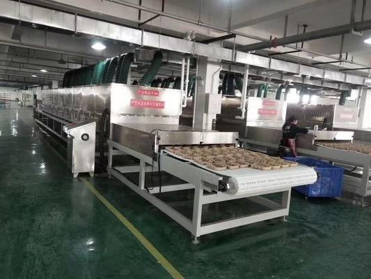 Sıcaklık aralığı 50-200C Gıda İşleme Mikrodalga Vakum Kurutucu