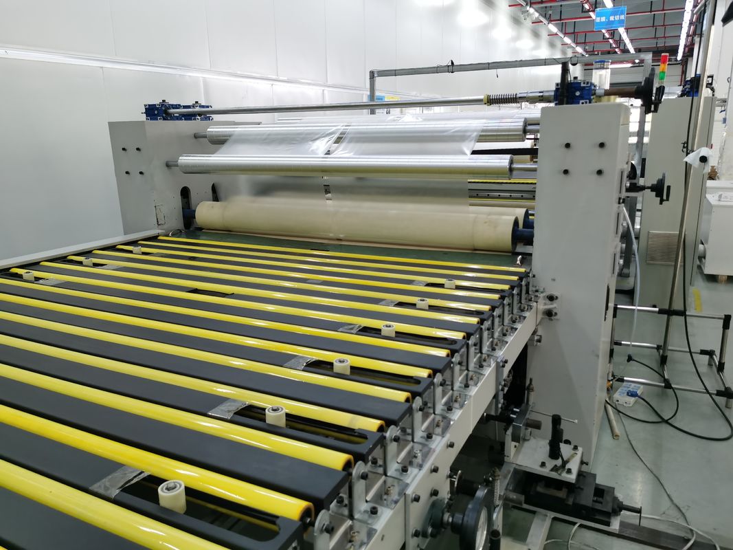 PLC Kontrol Sistemi Film Laminasyon Makinesi Performans için 0-100m/min Geri Dolaşma Hızı