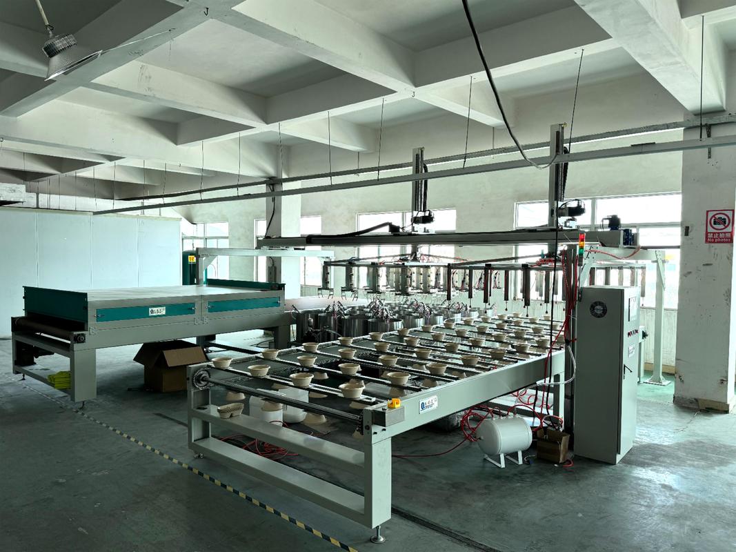 Pulp Molding Coating Machine Automatic Spin Coating Line Ideal for Coating Molded Fiber Products Tableware Trays and Packaging Items