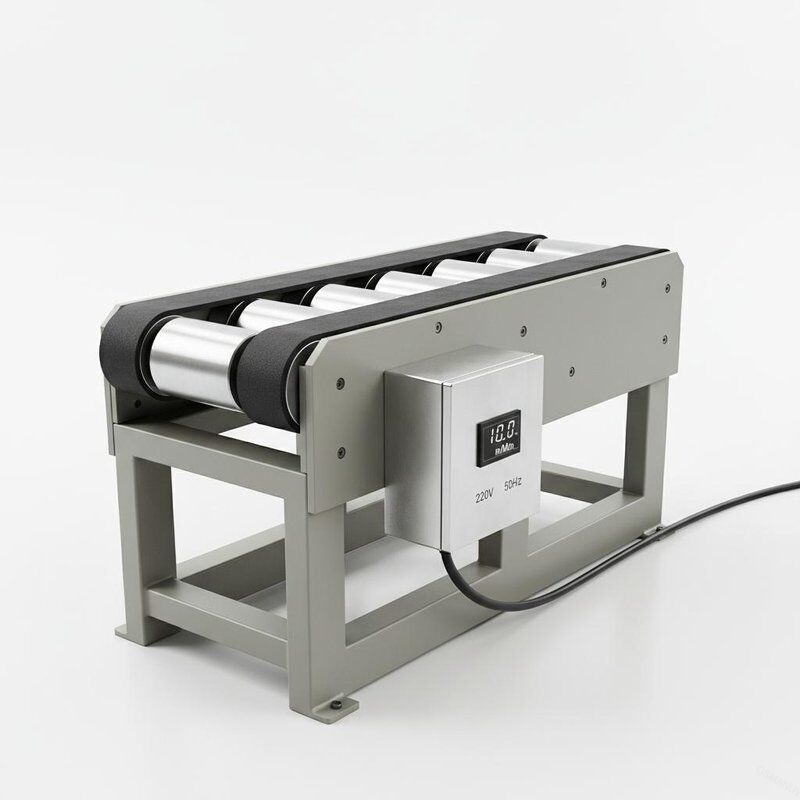 10m / Min 220V 50HZ Cnc Konveyör Bant Makinesi Tahrik Silindiri Taşıma