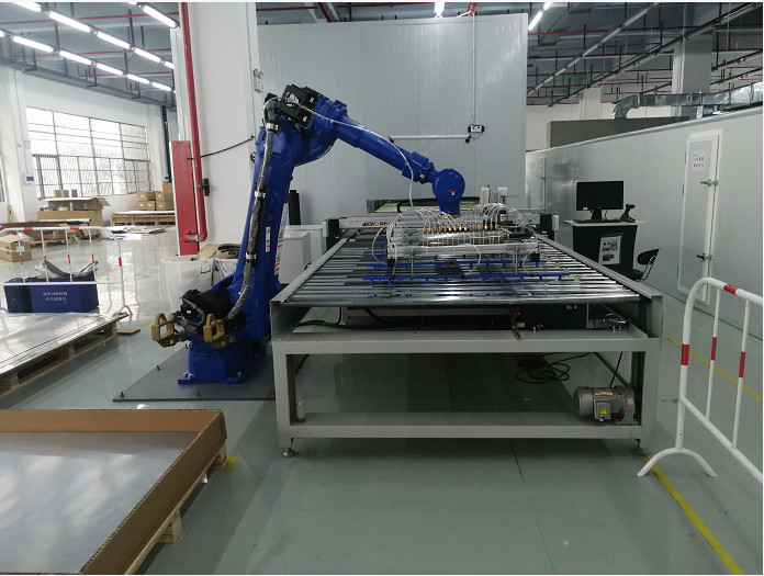 0-180° PLC/HMI Kontrol Sistemi ile 0,1-3 mm kaplama kalınlığı için püskürtme kaplama makinesi