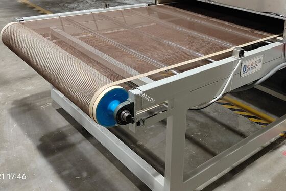 Quick Drying Light Wave Microwave Drying Machine 9 Stage