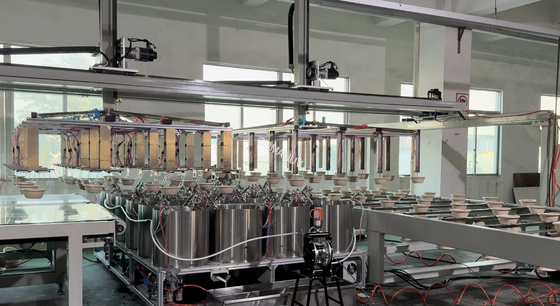 Hot Water Oil High Temperture Proof Food Safety Tableware Tray Bowl Internal Coating Production Line For Pulp Molding