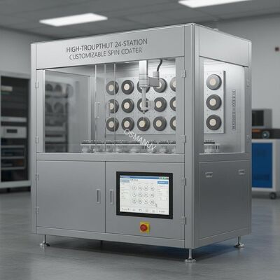 High-Throughput 24-Station Customizable Spin Coater for Industrial Wafer Coating