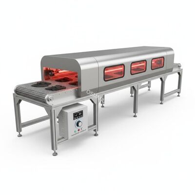 Quartz  Infrared Drying Machine Conveyor Belt System  Temperature Controller