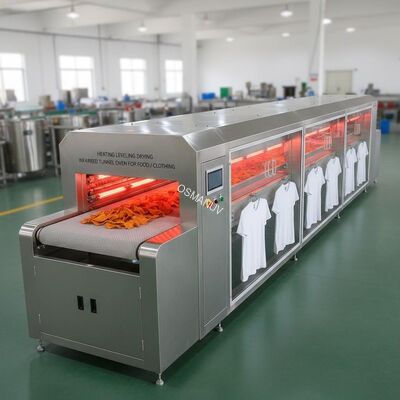 Heating Leveling Drying Machine Infrared Tunnel Oven For Food / Clothing