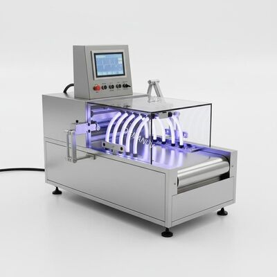45KW LCD Recorder 360deg Uv Curing Conveyor With Adjustable Lamp Tube