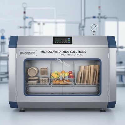 Customizable Microwave Drying Solutions: Precision Internal Drying for Pulp Molding, Fruits, and Wooden Panels