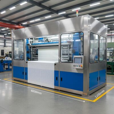 Durable Curtain Coating Machine with 6000mm×2200mm×1400 Mm Size