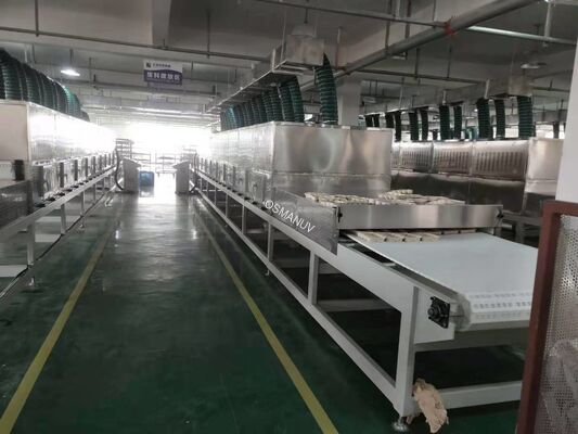 ENERGY-EFFICIENT INDUSTRIAL MICROWAVE CONVEYOR DRYER – CUSTOMIZABLE MAGNETRON ARRANGEMENT & AIRFLOW