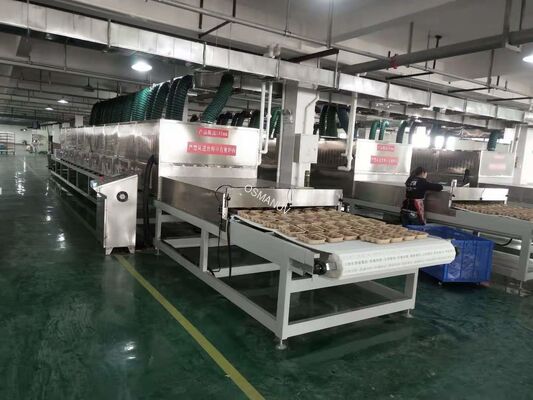 PLC 50KW Microwave Vacuum Drying Equipment 380V Efficient Vacuum Microwave Dryer