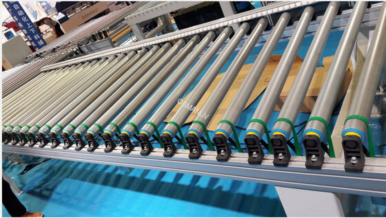 Transport Conveyor Belt Machine With Stainless Steel Rubber Belt 50kg/h Capacity