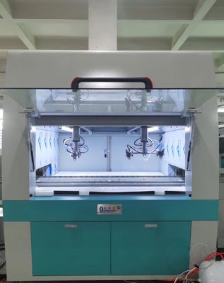 1100mm * 410mm * 1100mm 1.0-1.5mm çaplı otomatik püskürtme kaplama makinesi