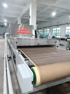 Su bazlı boya mikrodalga kurutma üretim hattı Servo motor