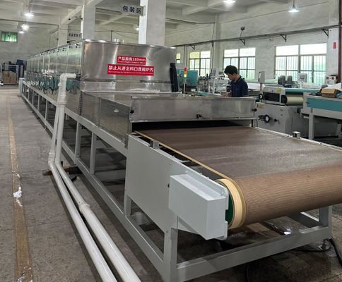 85kW Güç Su Soğutma Mikrodalga Kurutma Makinesi 9 Aşama