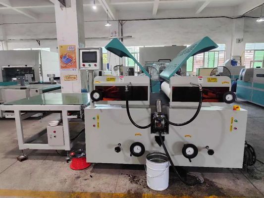 Cam ve Metal Yaprak Yüzeyi Kaplama Çift Rol Kaplama Makinesi