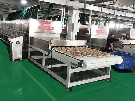 1170mm Genişliği 85KW Mikrodalga Dehidratörü Pulp Molding için