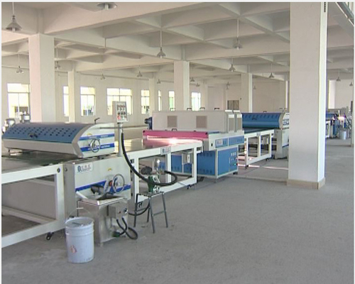 PLC Kontrol Tec Aydınlatma UV Kaplama Makinesi 380VAC